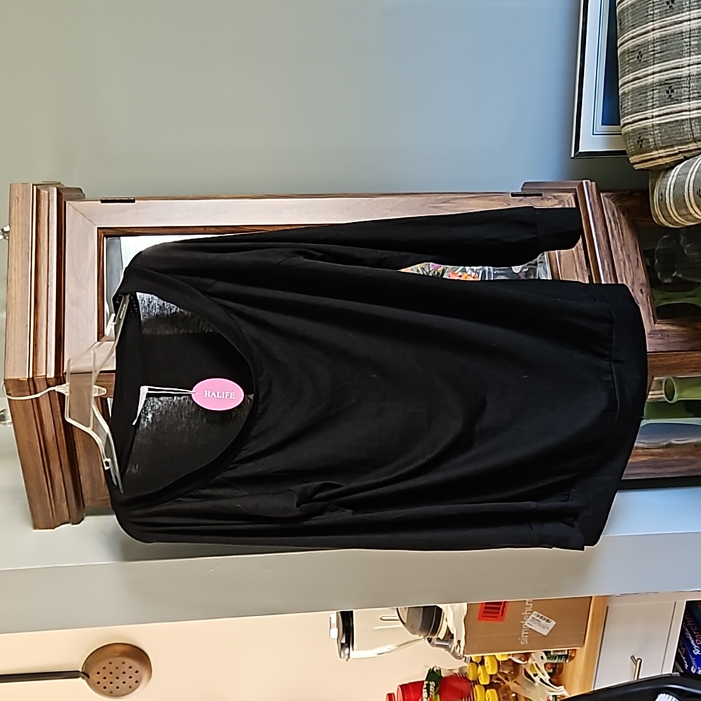 Halife Long Sleeve Off Shoulder Shirt